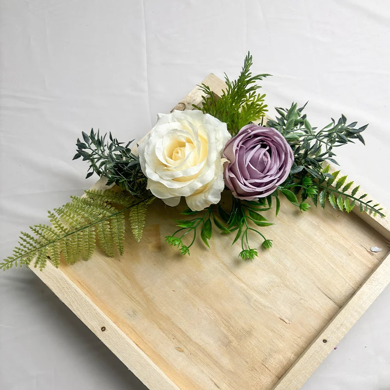 Wedding Aisle Pew Chair Flower