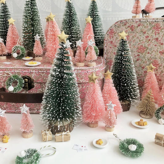 8PCS Christmas Mini Trees