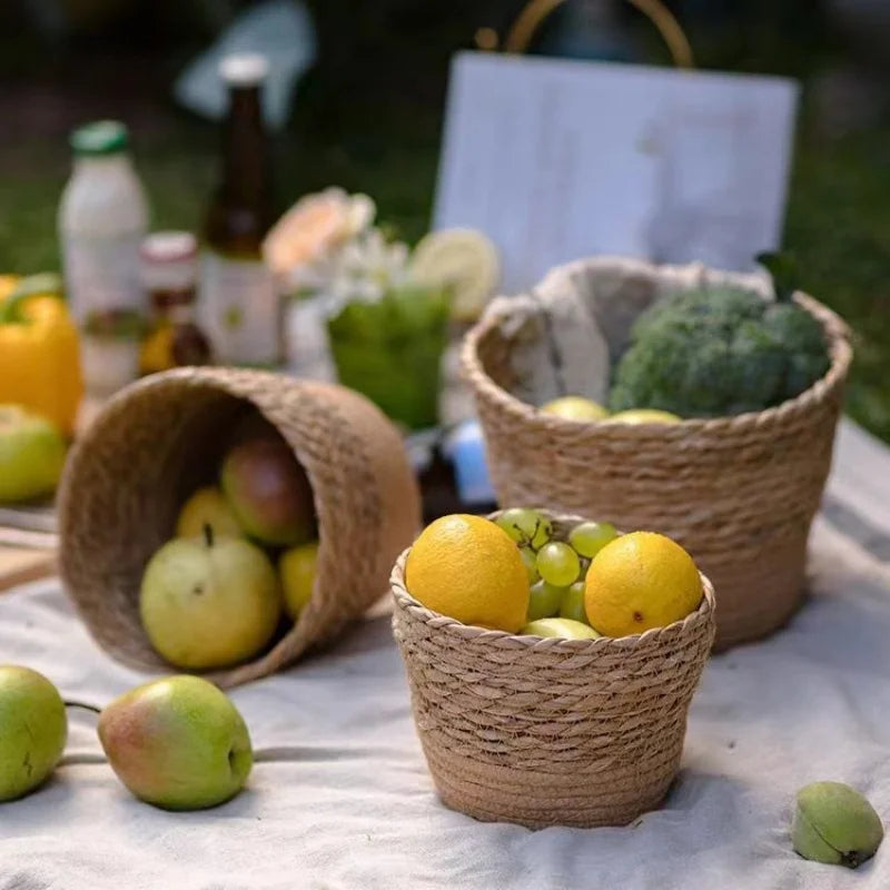 Woven Flower Pot