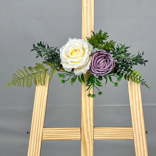 Wedding Aisle Pew Chair Flower